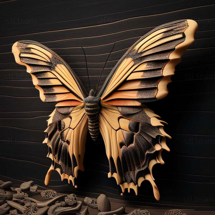 3D модель Papilio ascalaphus (STL)